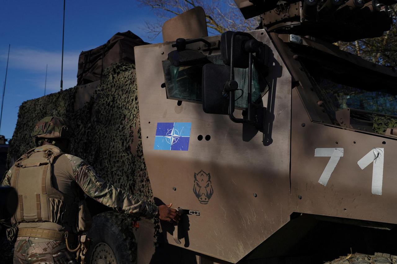 "Dacian Fall" military exercise in Santimbru, Romania