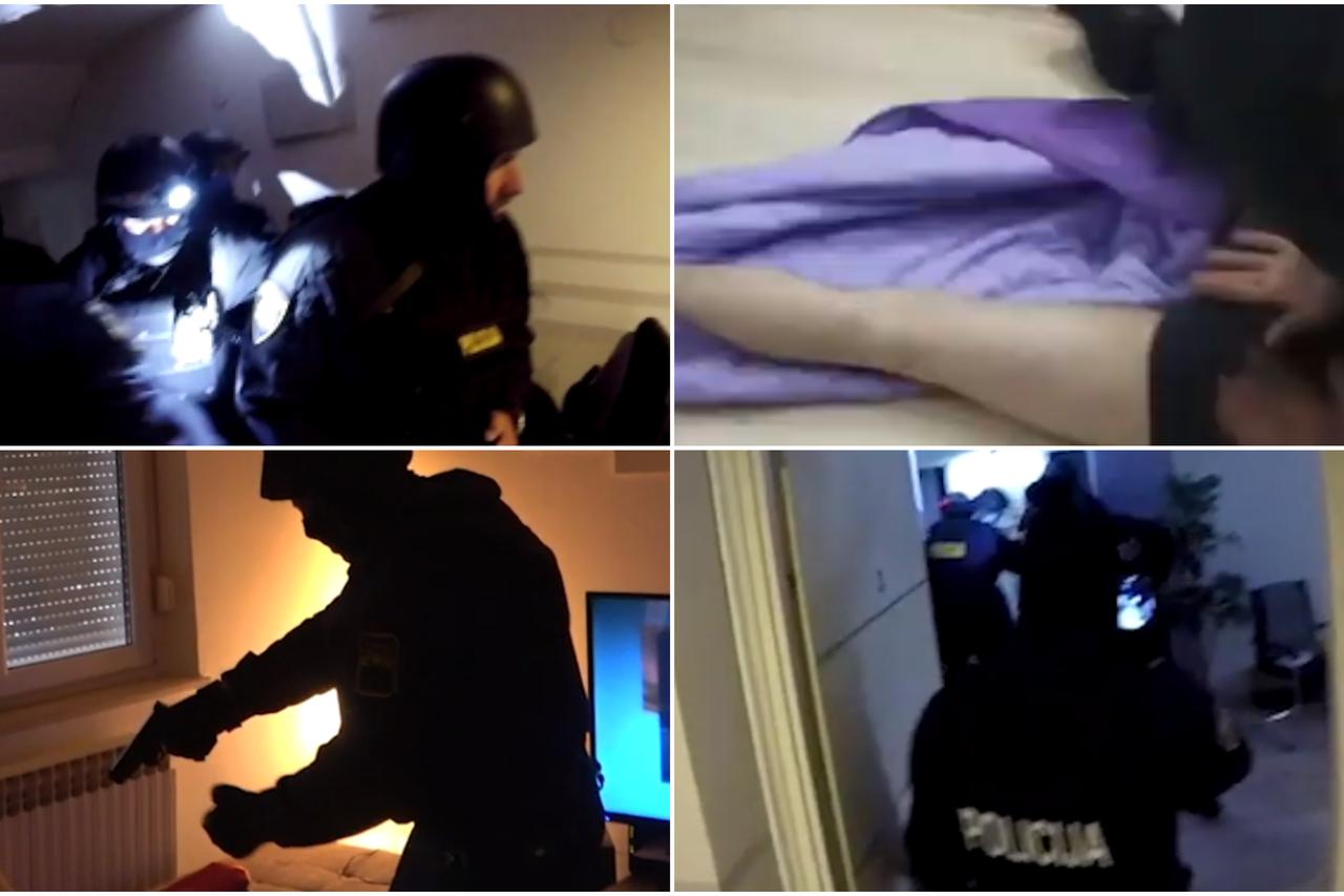 Uhićenje dilera u Osijeku