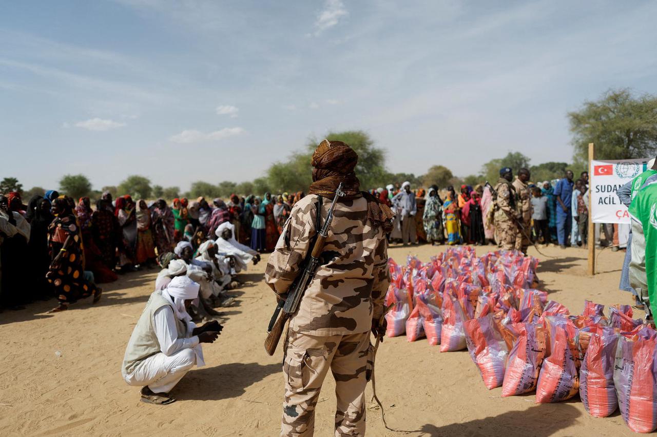 FILE PHOTO: Fleeing Sudanese seek refuge in Chad