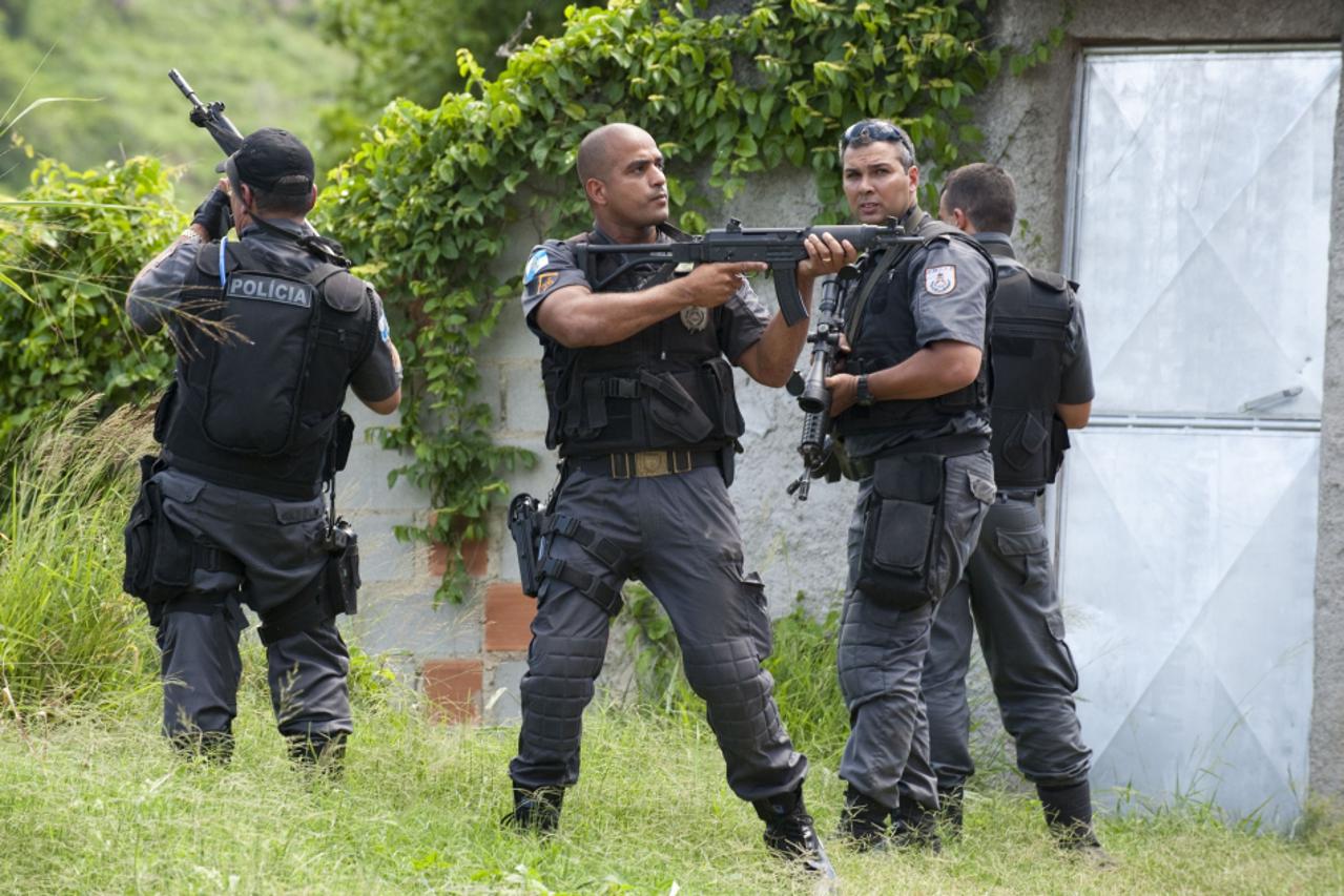 brazil, policija