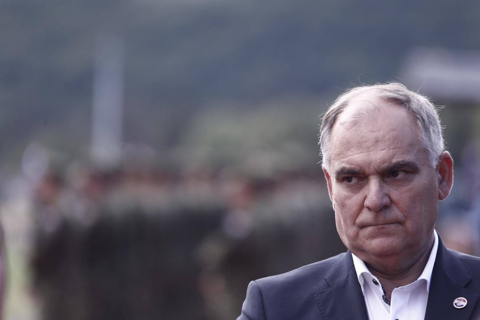 05.08.2021., Knin - Svecani program i dolazak drzavnih duznosnika povodom Dana pobjede i domovinske zahvalnosti te Dana hrvatskih branitelja na stadionu NK Dinara. Blazenko Boban. Photo: Milan Sabic/PIXSELL