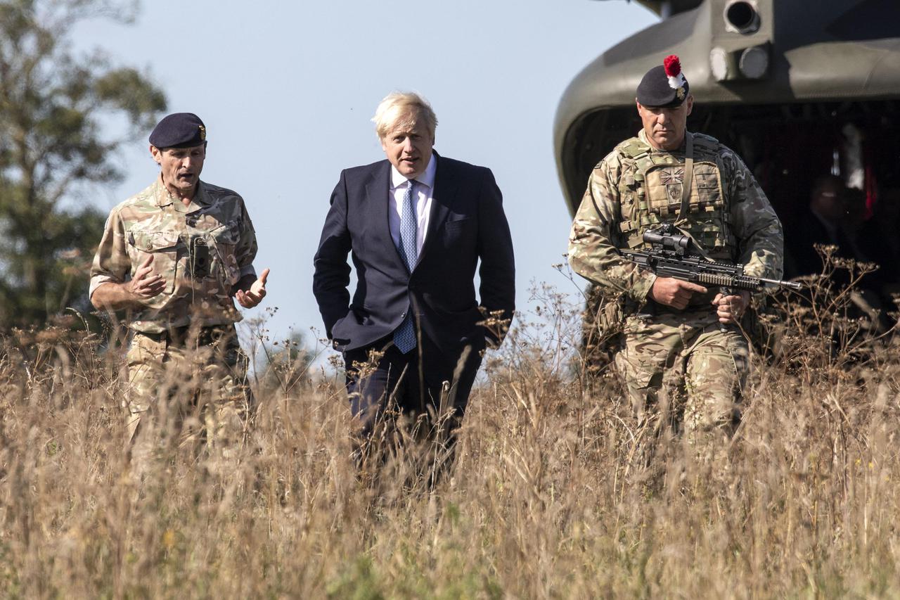  Boris Johnson and military in Wiltshire