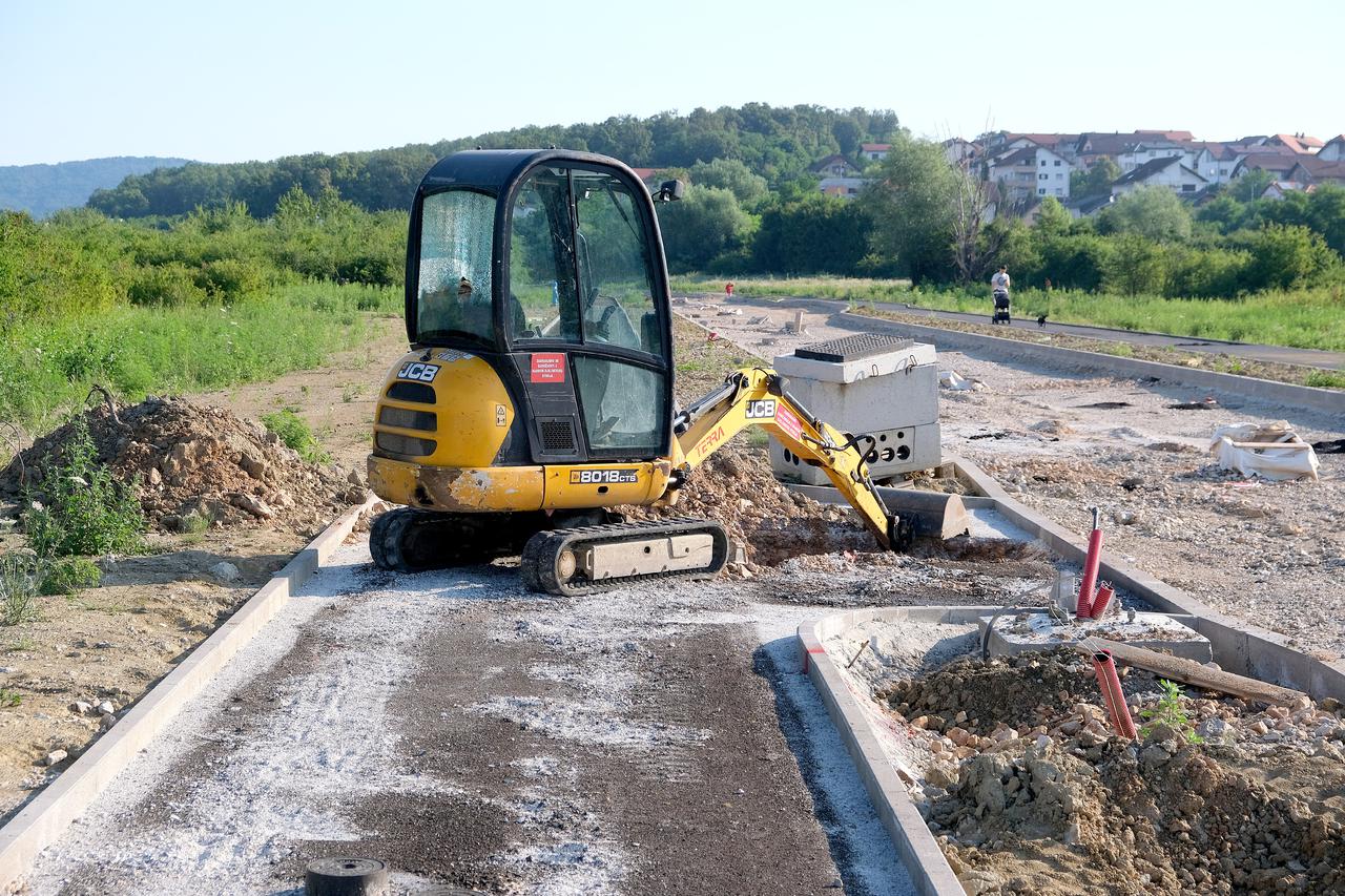 Zagreb: Kasne radovi na produžetku Klina