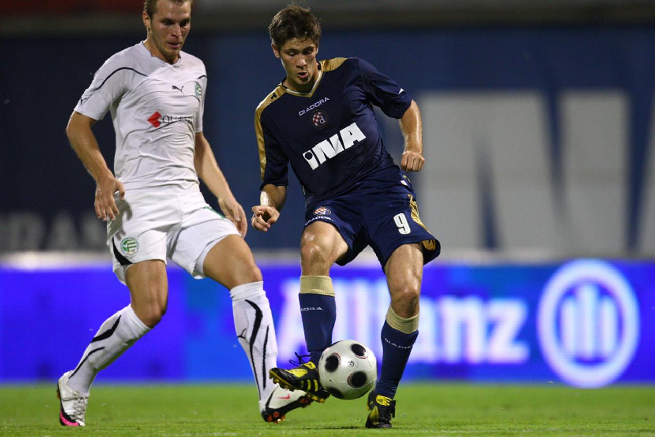 '26.08.2010., Stadion Maksimir, Zagreb - Druga kvalifikacijska utakmica za ulazak u UEFA Europsku ligu, Dinamo - Gyor.Andrej Kramaric. Photo: Igor Kralj/PIXSELL'