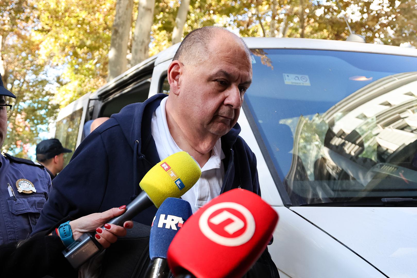 16.11.2024., Zagreb - Tomo Pavic i Goran Roic dovedeni na istrazno rociste na Zupanijskom sudu. Photo: Luka stanzl/PIXSELL