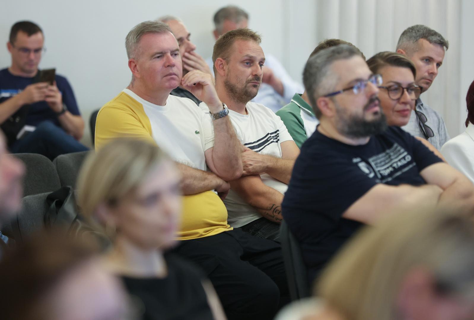 04.09.2025., Zagreb - Novinarski dom. Promocija knjige "Casni suce, znamo se" autorice Suzane Lepan Stefancic. Photo: Sanjin Strukic/PIXSELL