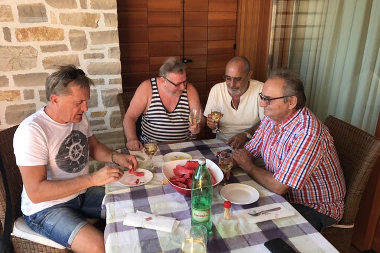 Božidar Kalmeta, Petar Šale, Vladimir Šeks i Branimir Glavaš