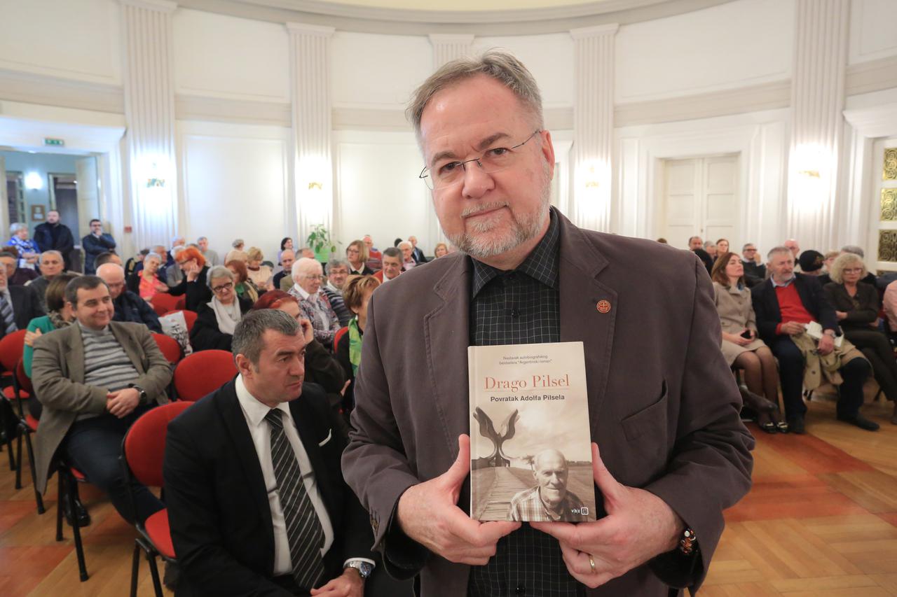 Zagreb: Predstavljen novi roman Drage Pilsela