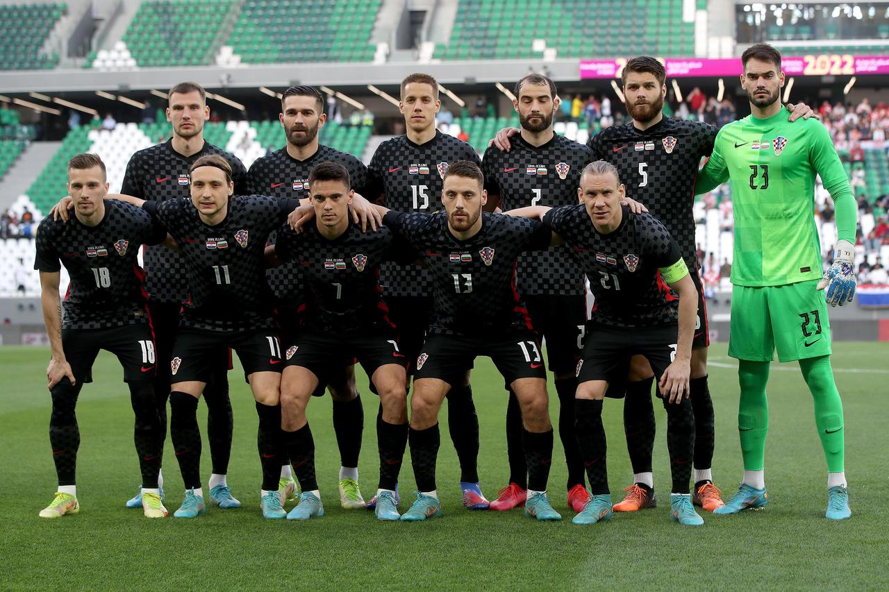 Doha: Prijateljska nogometna utakmica Hrvatska - Bugarska