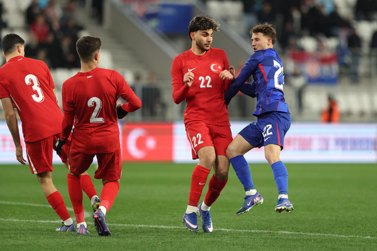 Osijek: Hrvatska protiv Turske za plasman na U-21 Europsko prvenstvo