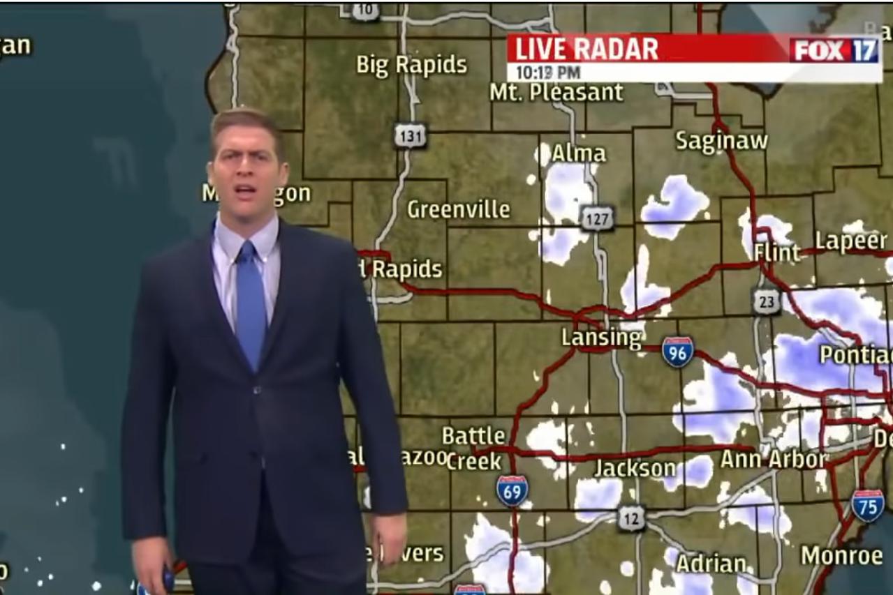 Meteorolog Garry Frank