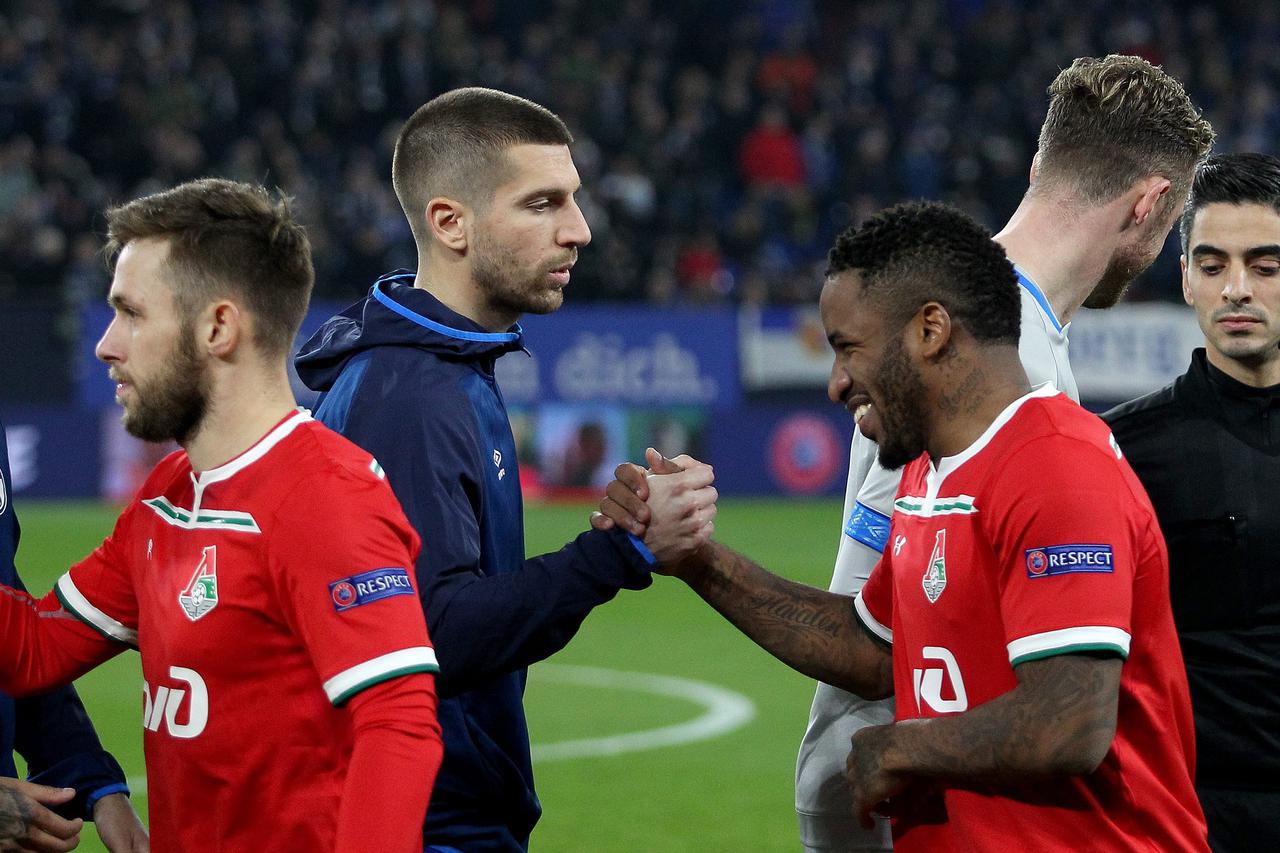 Gelsenkirchen, firo: 11.12.2018, Football, Champions League, Season 2018/2019, FC Schalke 04 - Lokomotiv Moscow,