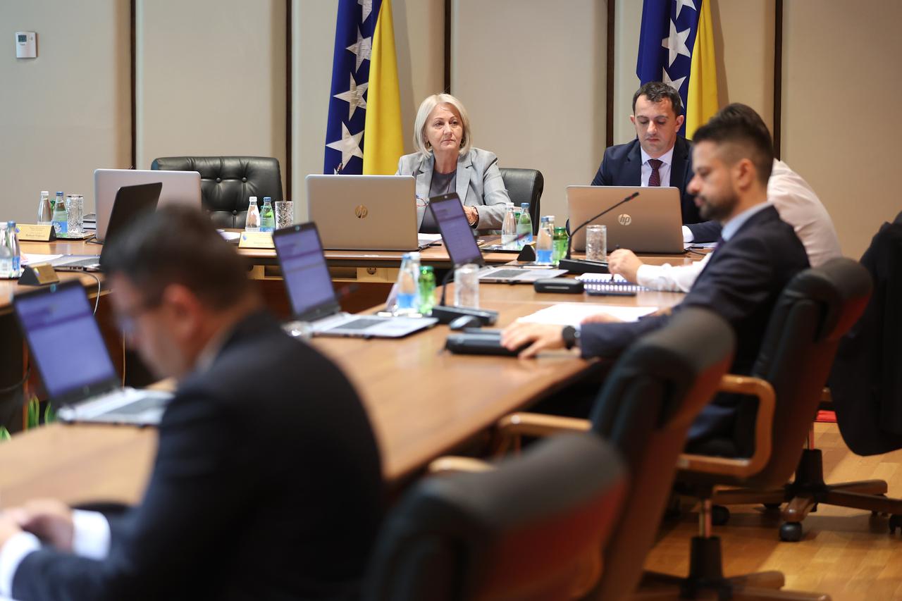 Sarajevo:  Sjednica Vijeća ministara BiH