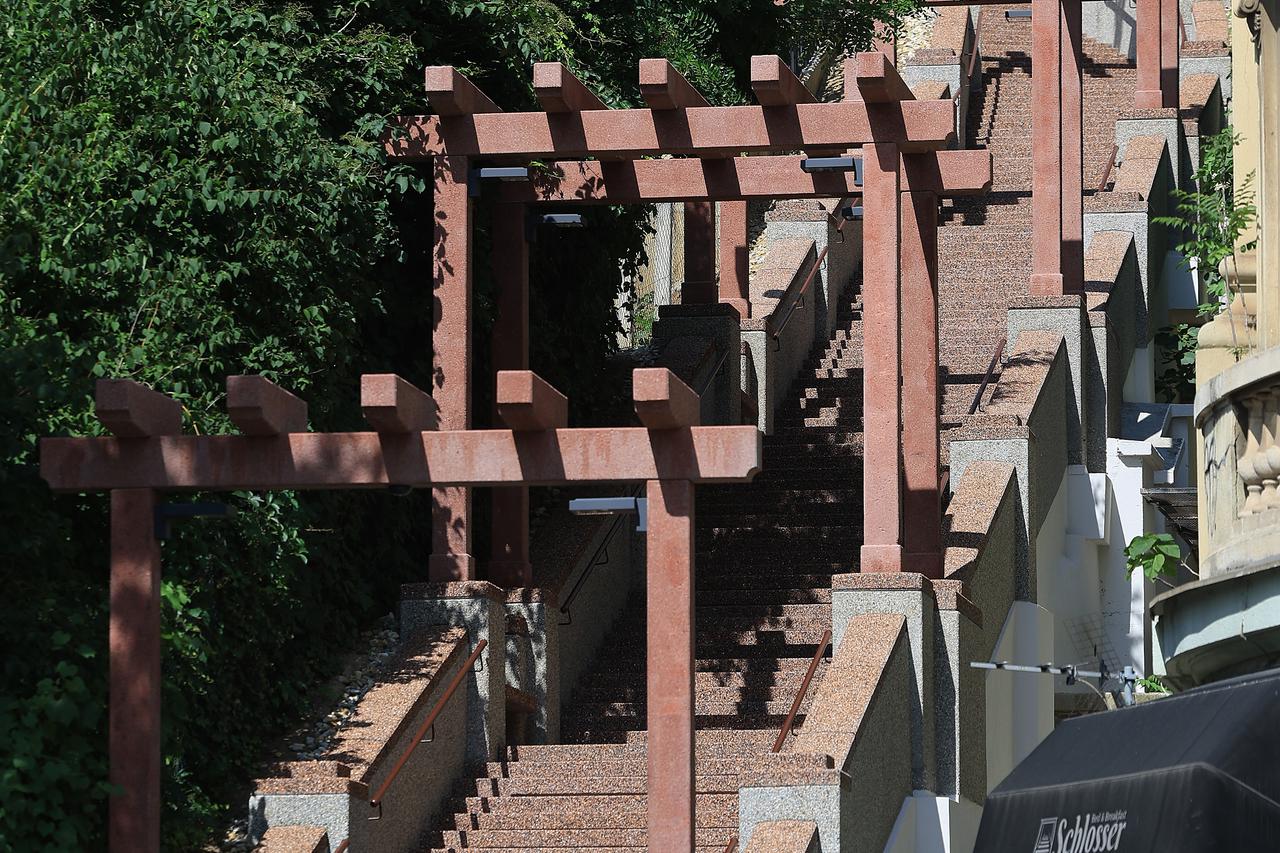 Zagreb: Završena obnova Schlosserovih stuba