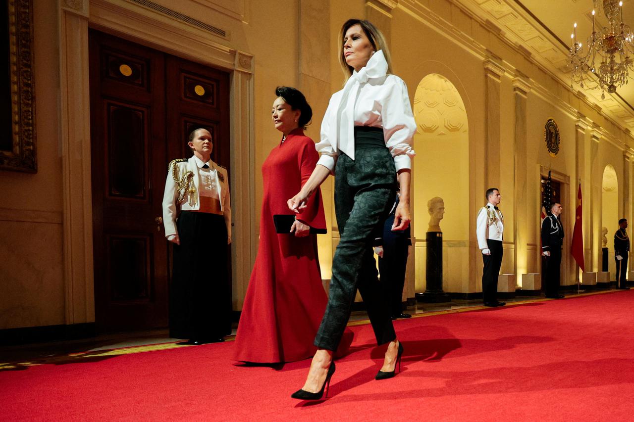 Peng Liyuan, Melania Trump