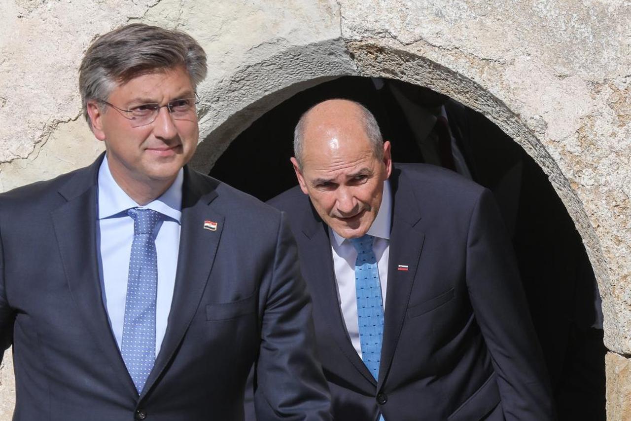 Premijer Andrej Plenković sastao se sa slovenskim kolegom Janšom