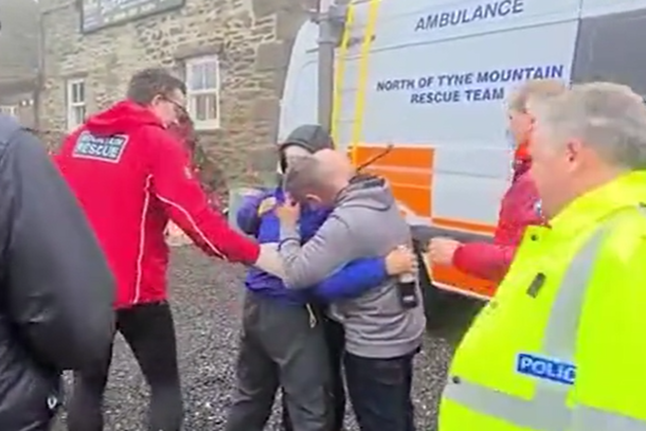 Susret obitelji i nestalog planinara