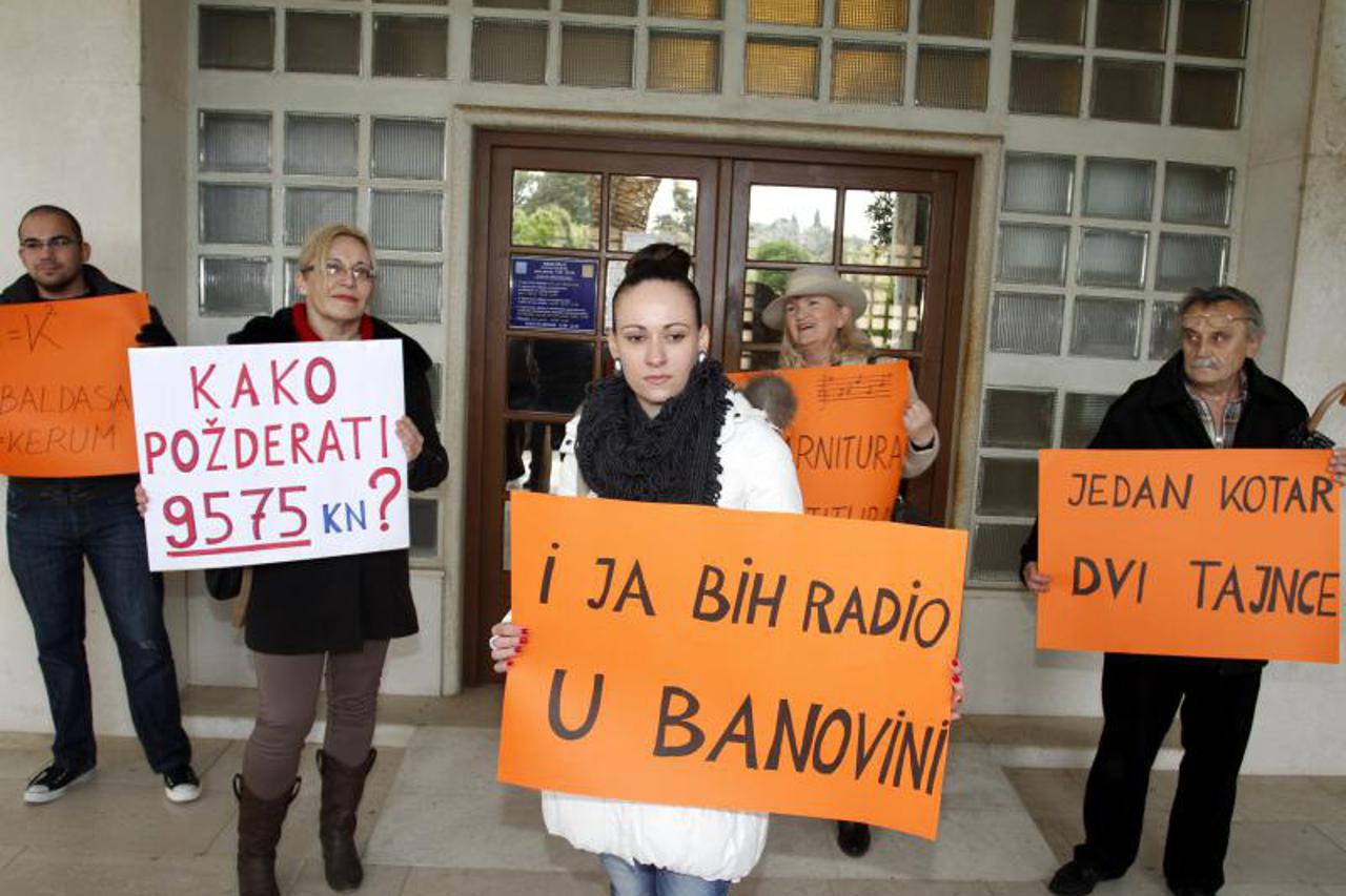 prosvjed,Banovina,Split