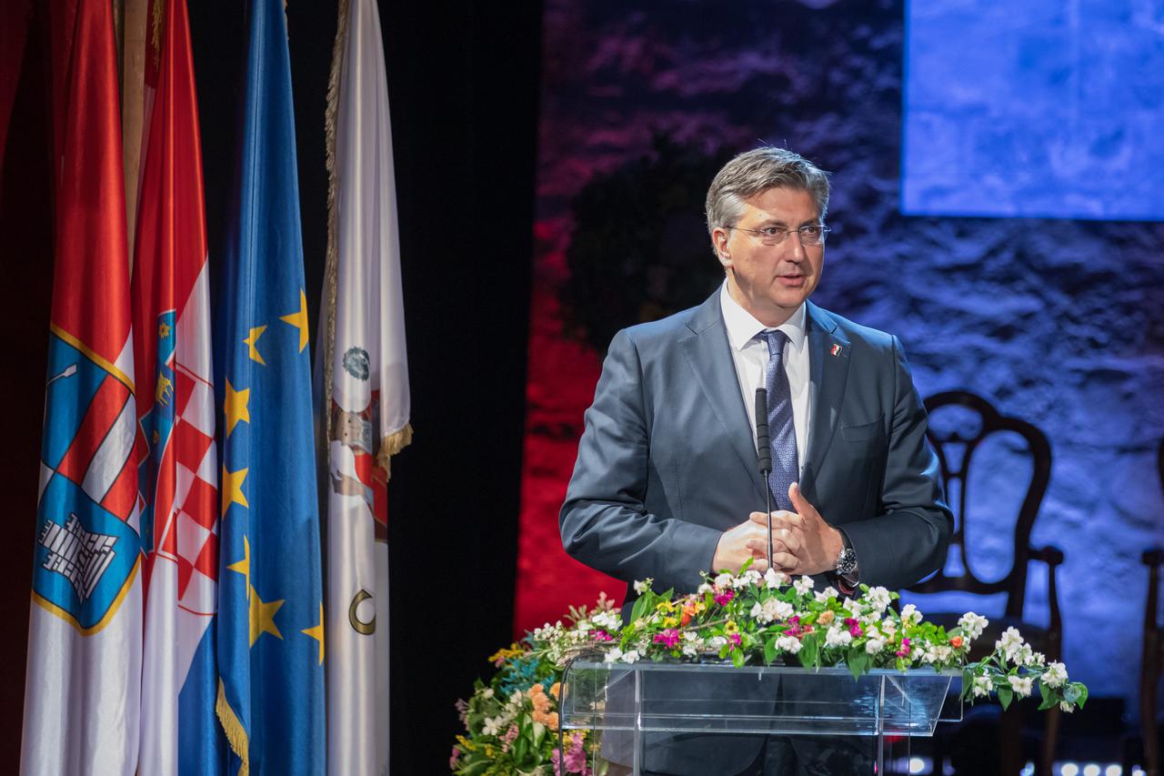 Dubrovnik: Predsjednik Vlade Plenković na obilježavanju Dana Dubrovačko-neretvanske županije