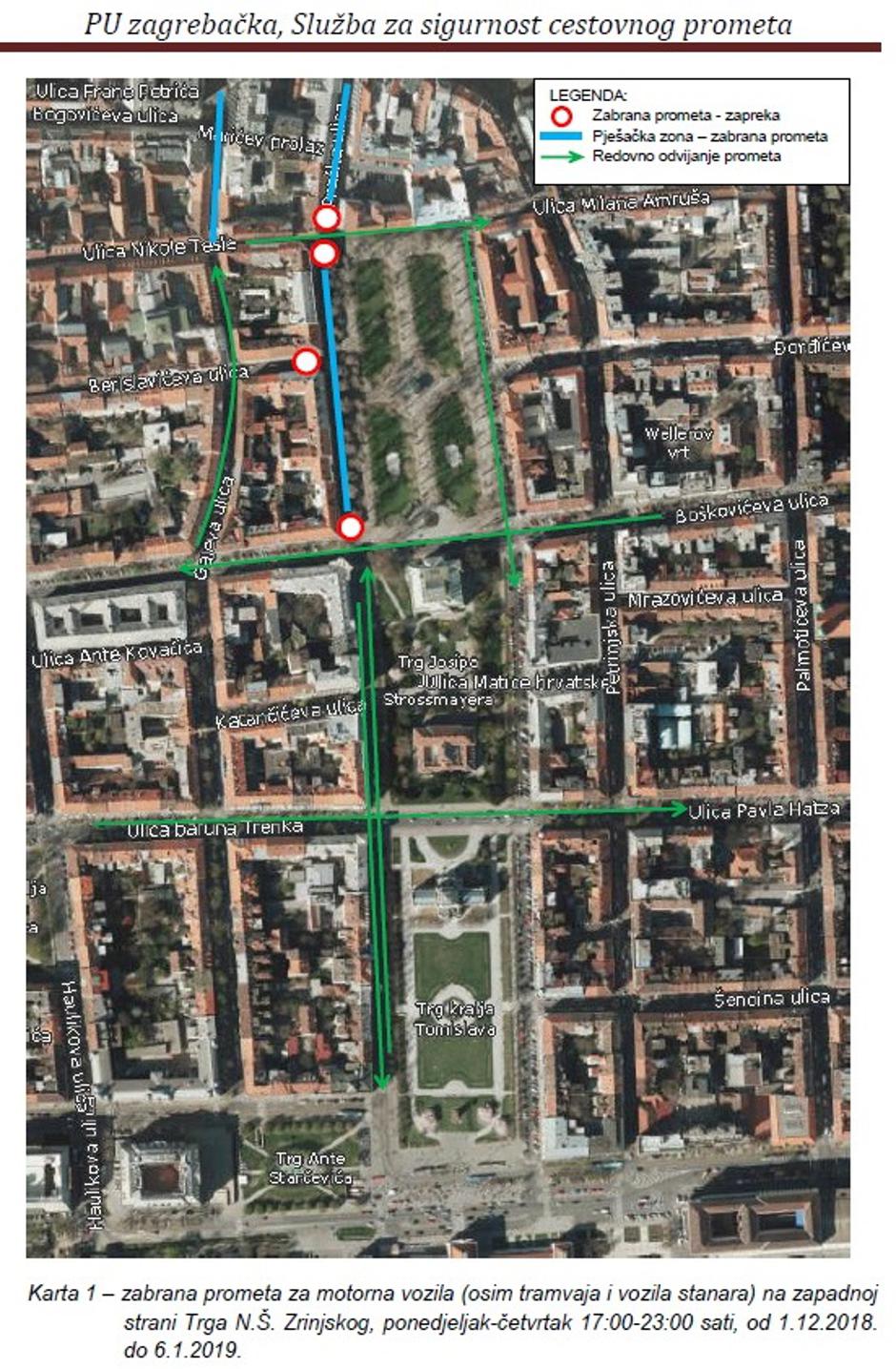 Regulacija prometa za vrijeme Adventa