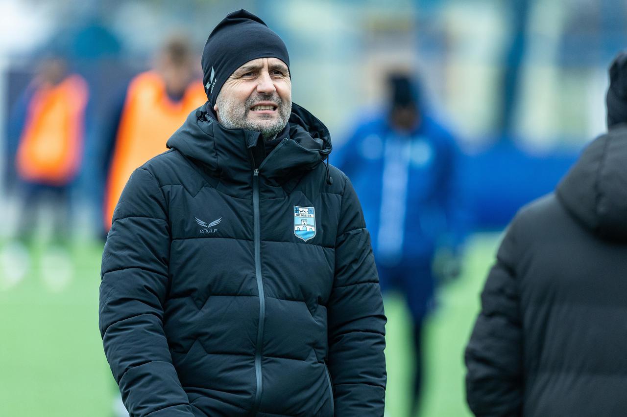 Bijelo Brdo: Trening nogometaša NK Osijek