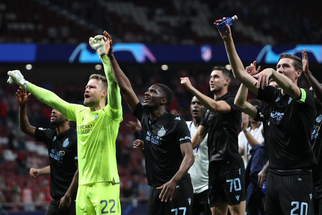 Champions League - Group B - Atletico Madrid v Club Brugge