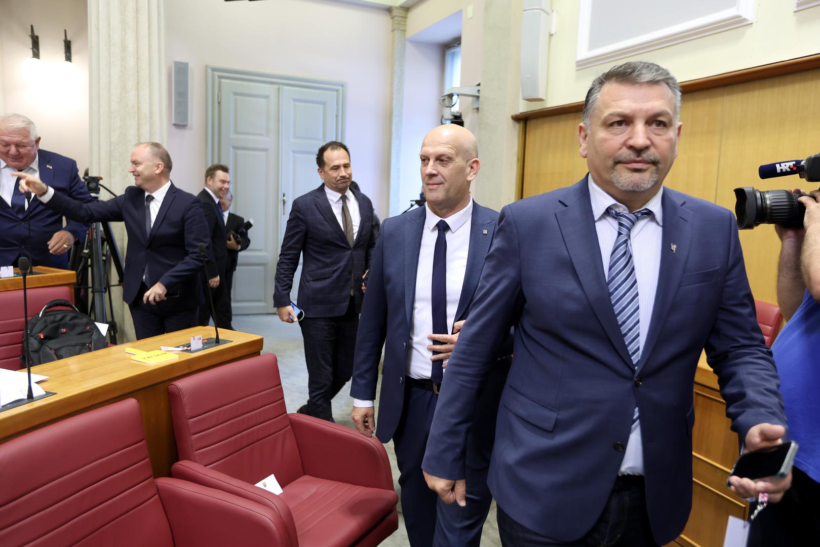 16.05.2024., Zagreb - Prvo zasjedanje Hrvatskog sabora u 11. sazivu. Photo: Patrik Macek/PIXSELL