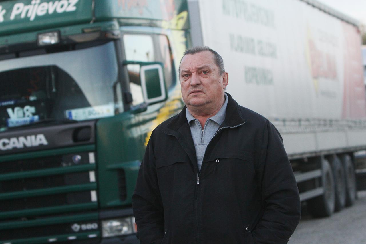 13.12.2014., Koprivnica - Vladimir Celiscak, predsjednik Ceha autoprijevoznika Hrvatske pri HGK-u.  Photo: Marijan Susenj/PIXSELL