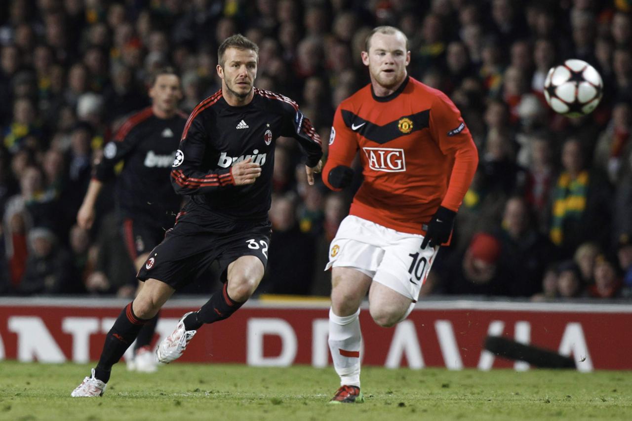 David Beckham Wayne Rooney