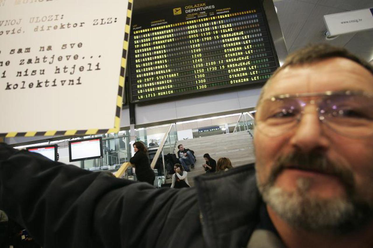 štrajk, pleso, zračna luka, aerodrom (1)