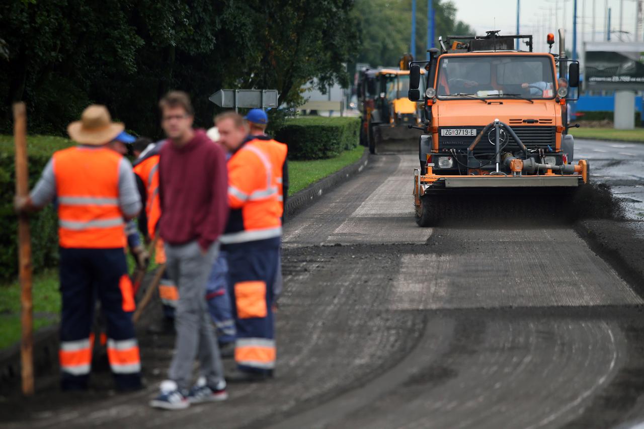 asfaltiranje Avenije Dubrovnik