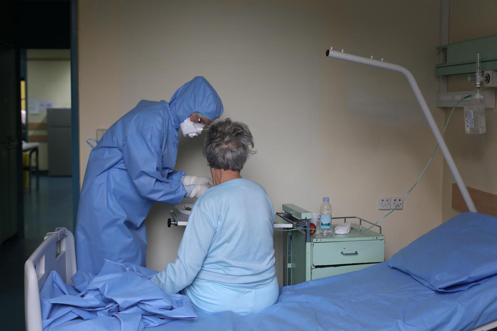 23.10.2020., Zagreb - Covid-19 odjel u KB Dubrava. 
Photo: Boris Scitar/Vecernji list/PIXSELL