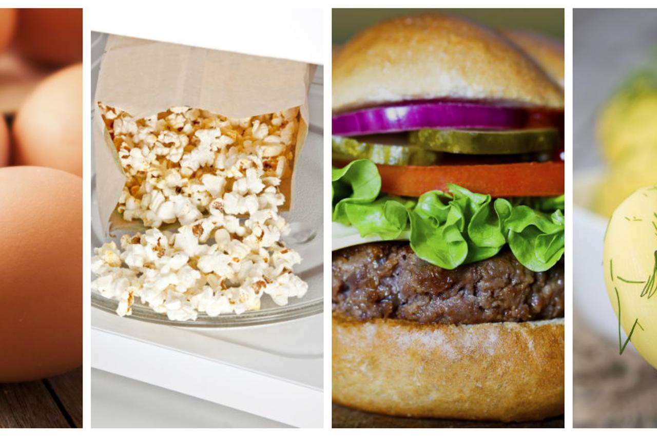 Zabranjene namirnice kolaž