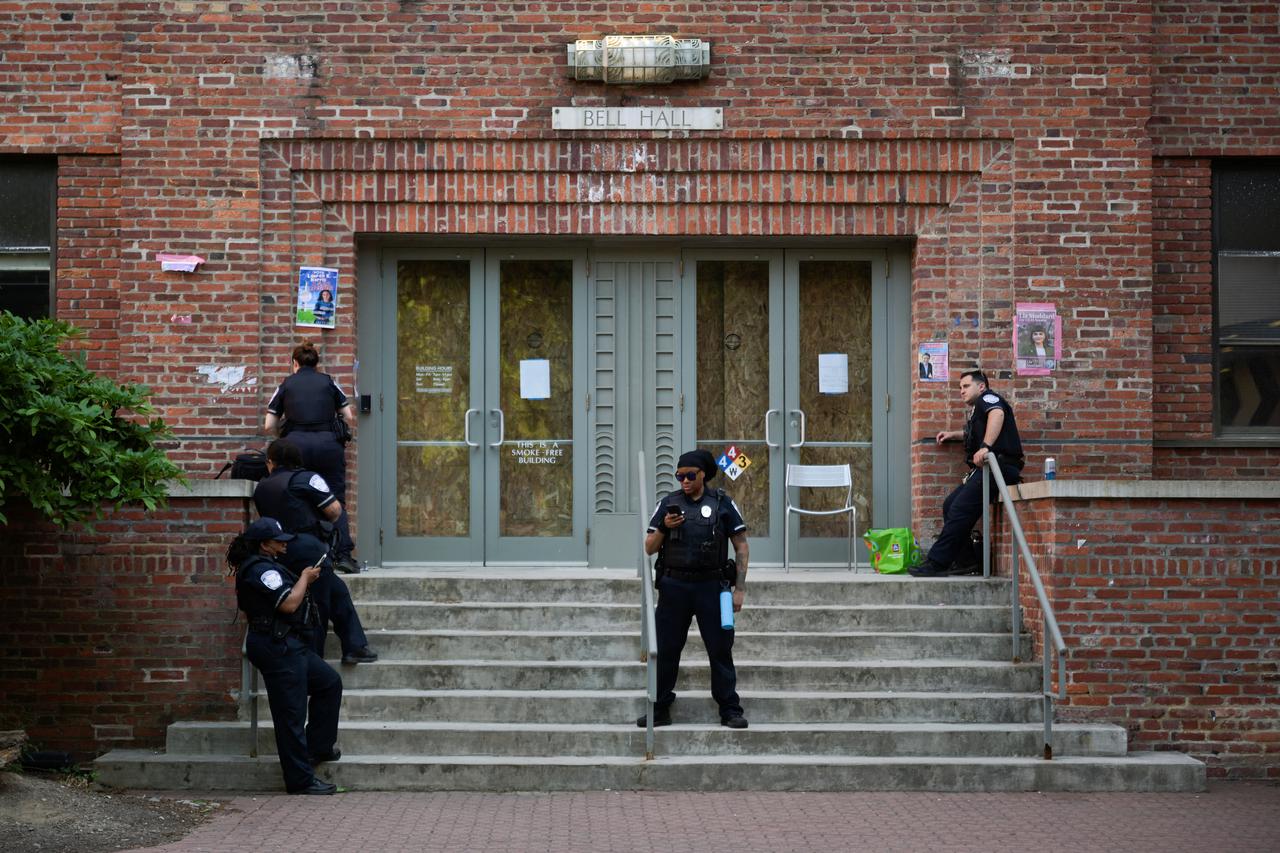 Pro-Palestinian encampment at George Washington University