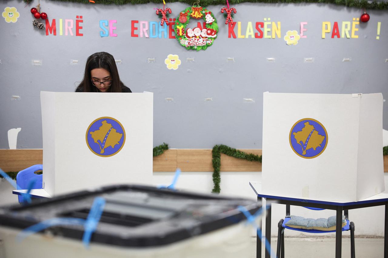Kosovo holds a snap parliamentary election