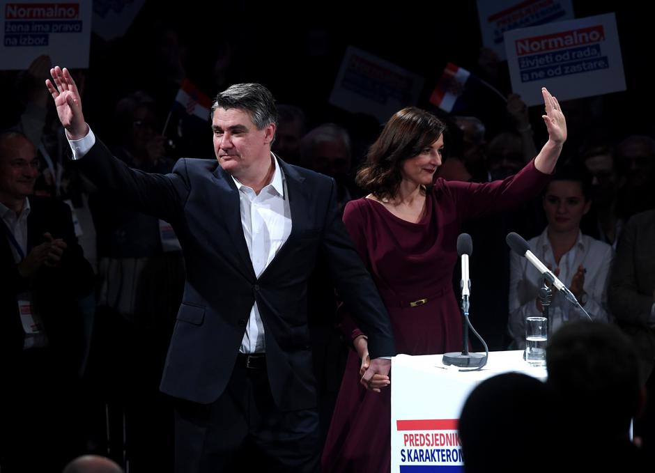 Predizborni skup Zorana Milanovića u Tvornici kulture