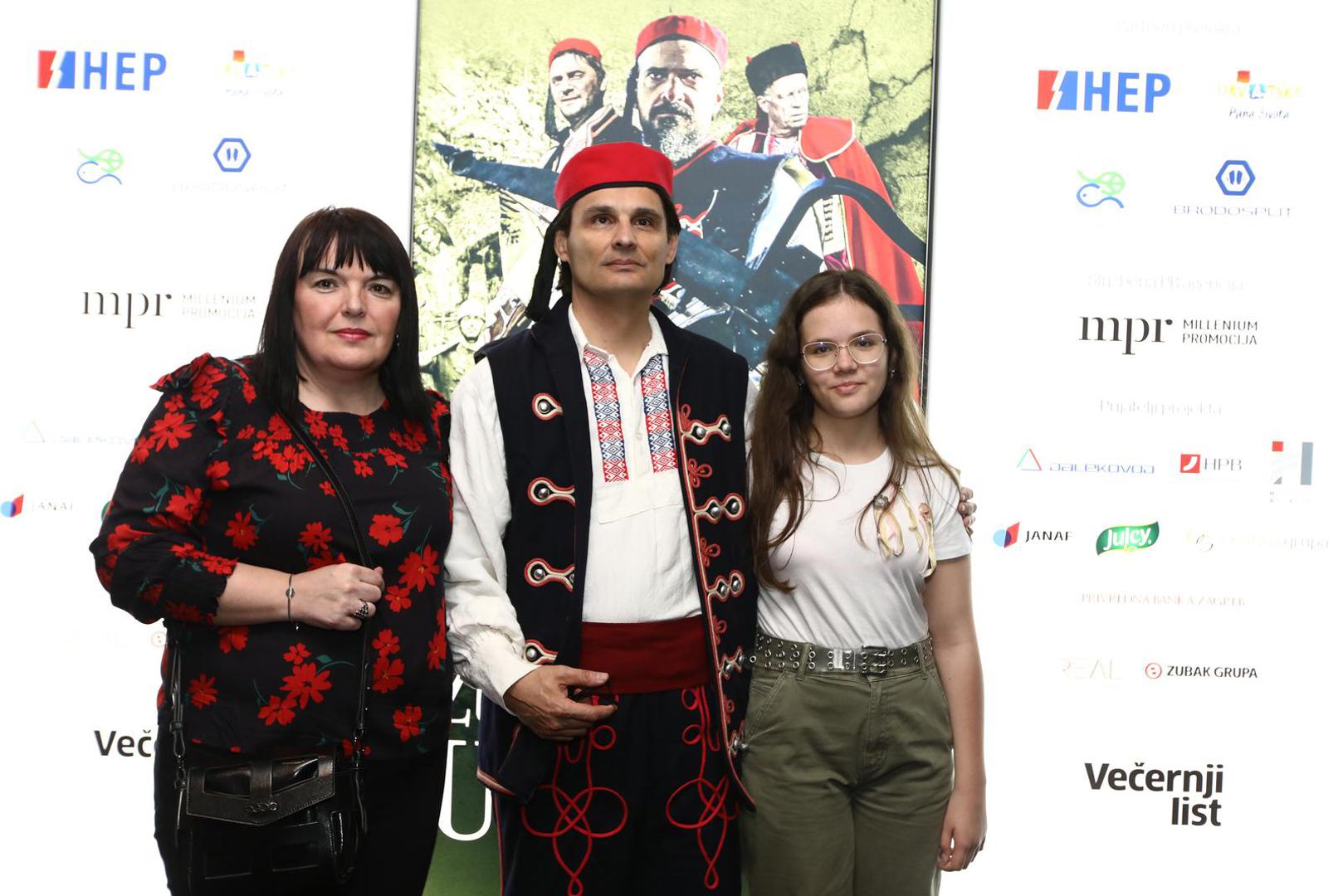 14.06.2022.Zagreb- Premijera dokumentarno igranog filma Vecernjeg lista  "Zumberacki uskoci" u Branimir Mingele Mallu. Photo: Boris Scitar/Vecernji list/PIXSELL