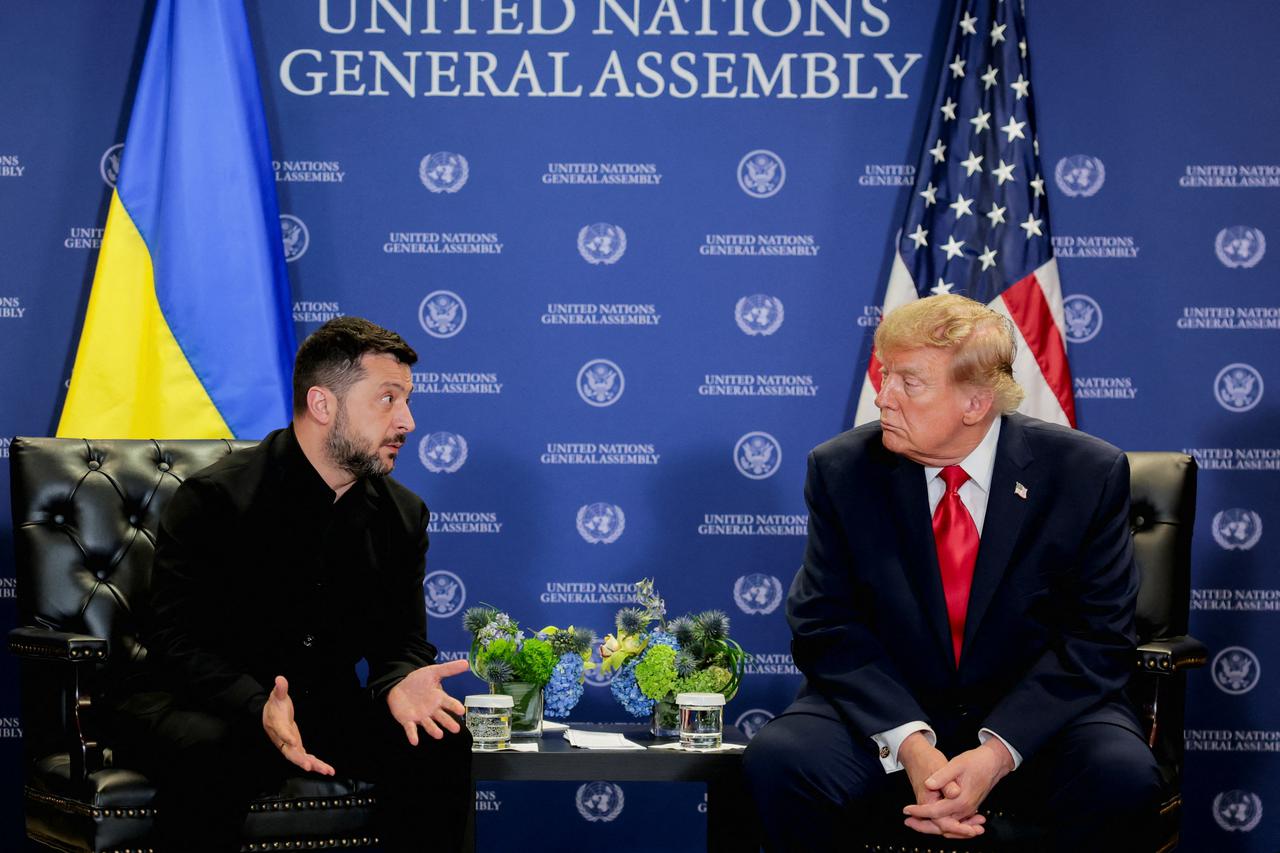 Donald Trump i Volodimir Zelenski