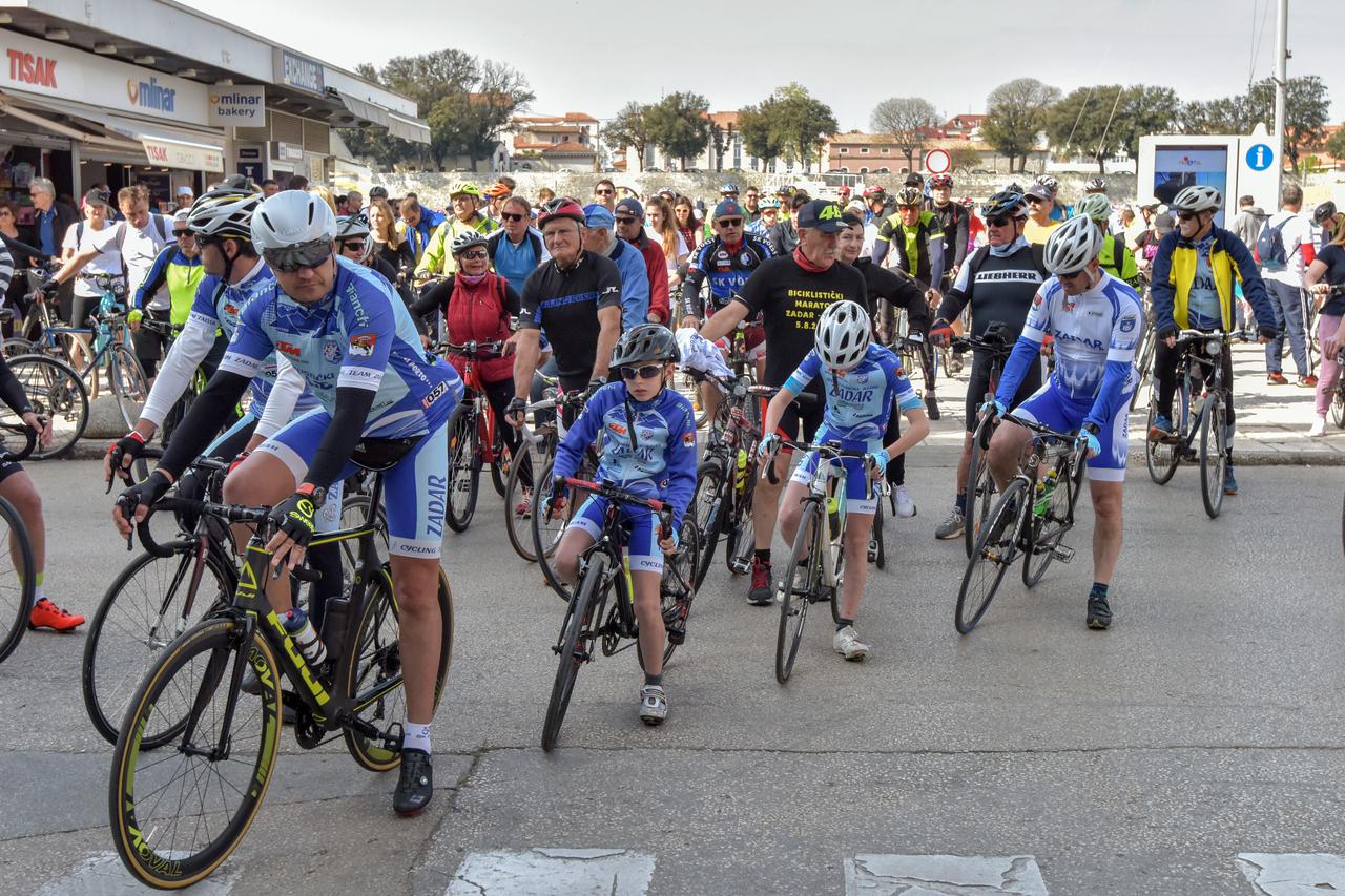 S Branimirove obale startala biciklijada Zadar - Vir