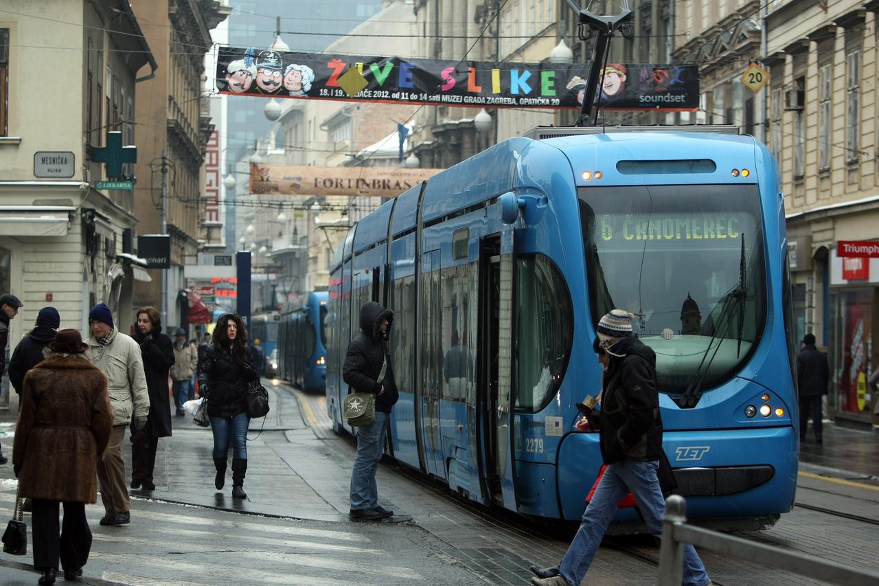 Zagreb: Kvar tramvaja izazvao prometni zastoj na Ilici