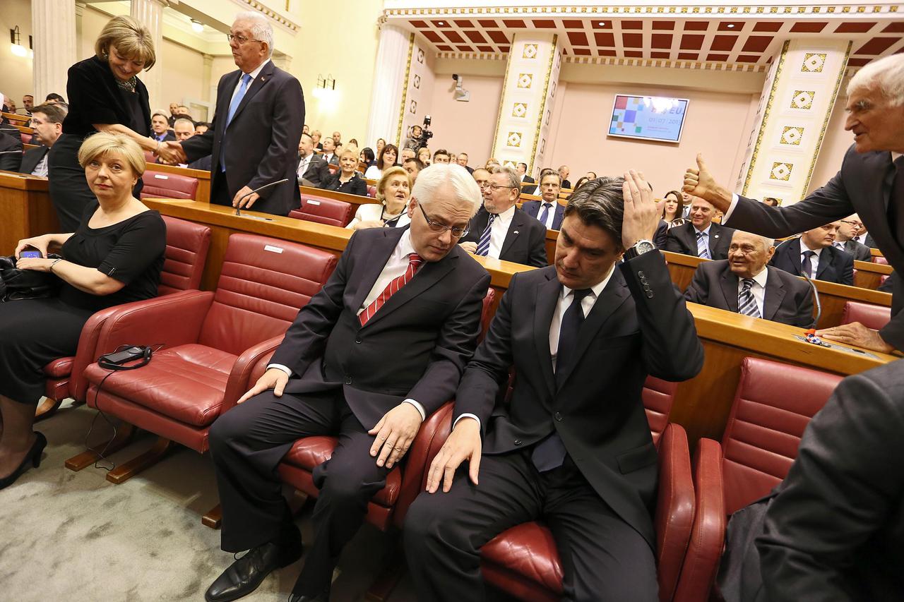 Ivo Josipović i Zoran Milanović