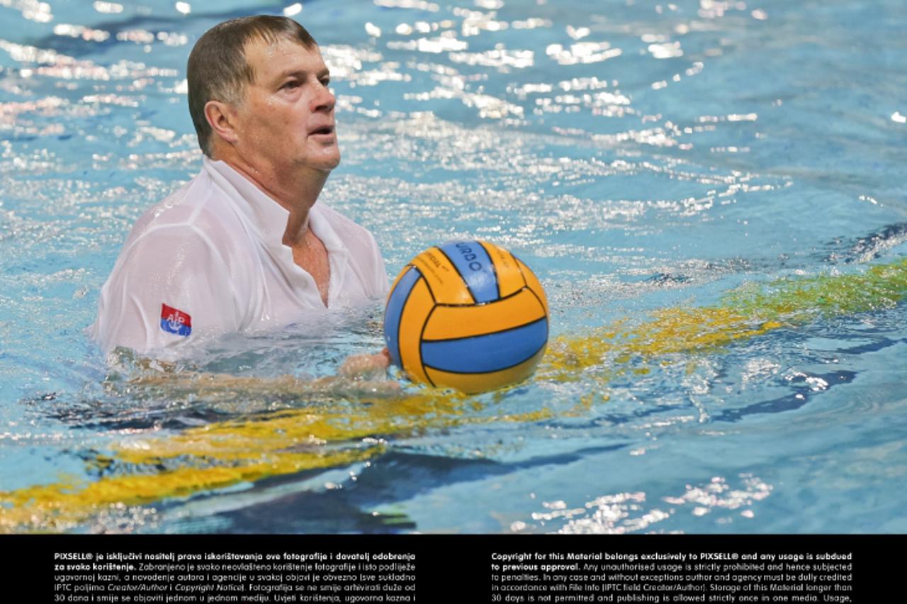 '19.05.2013., Gradski bazen Gruz, Dubrovnik - 4. utakmica doigravanja za prvaka Hrvatske, VK Jug Croatia osiguranje - VK Primorje Erste Banka. Pobjeda i slavlje Juga.  Photo: Grgo Jelavic/PIXSELL'