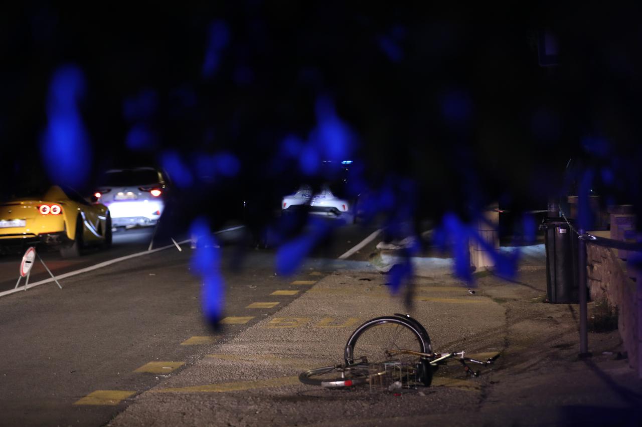 Bicikl prometna ilustracija