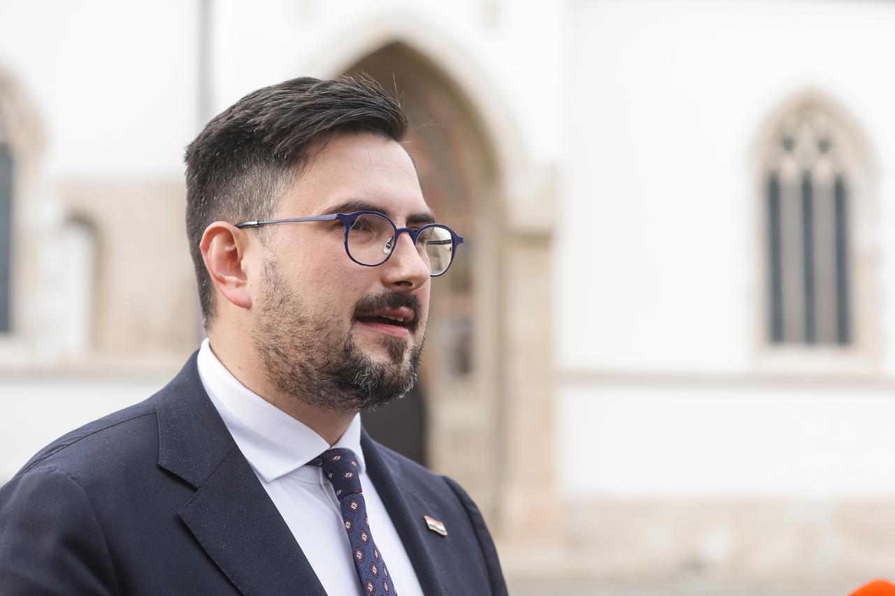 Zagreb: Odlazak Domovinskog pokreta sa sastanka s HDZ-om