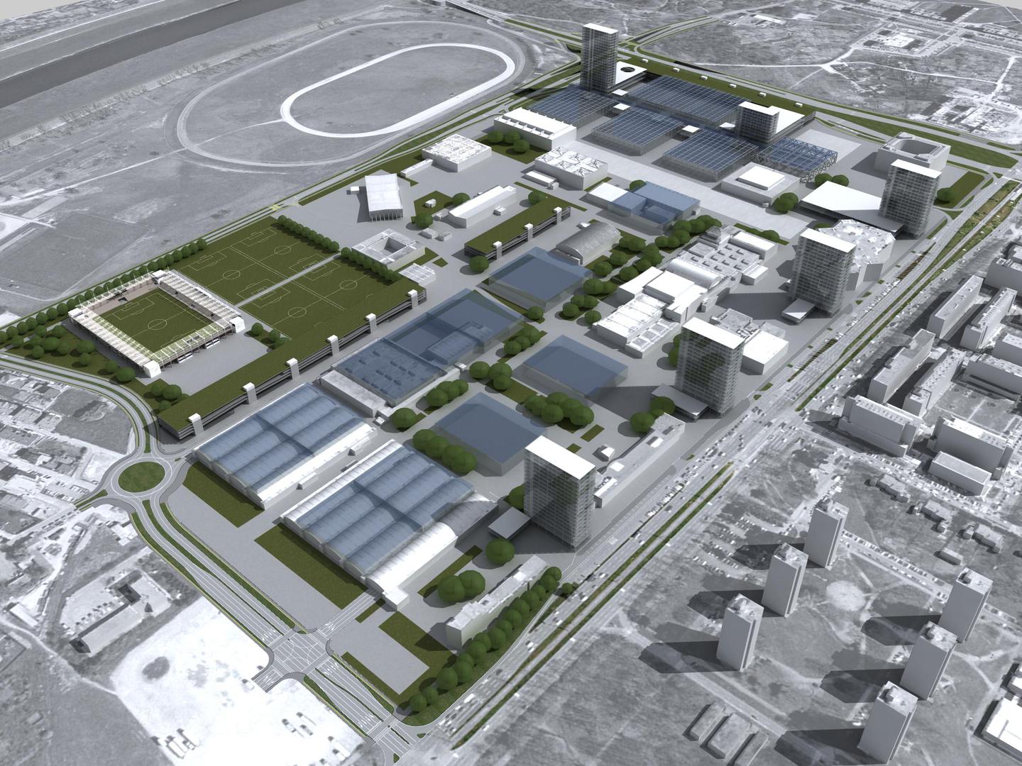 Studija Djiva Dražića i suradnika za Velesajam iz 2006.