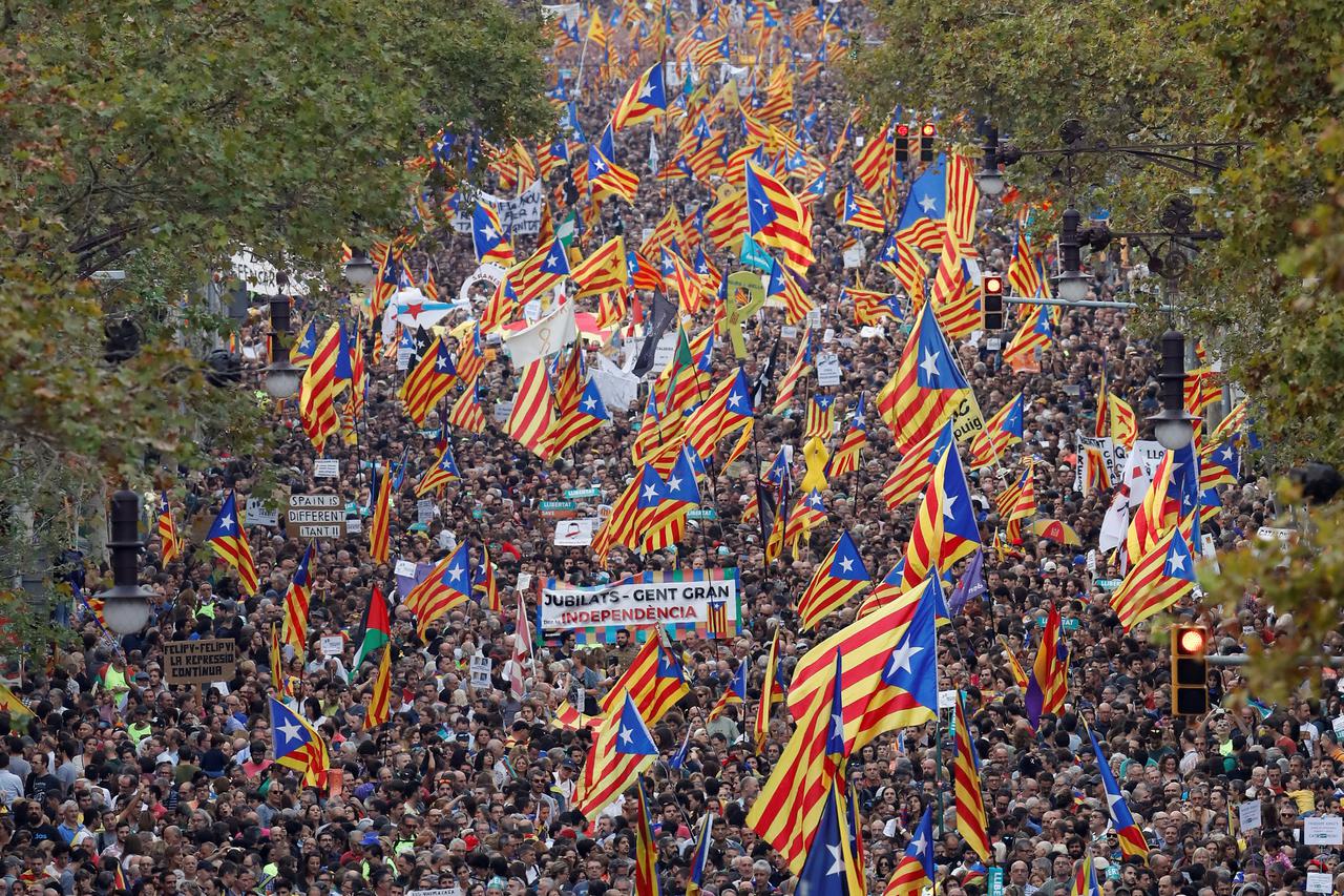 Prosvjed u Barceloni