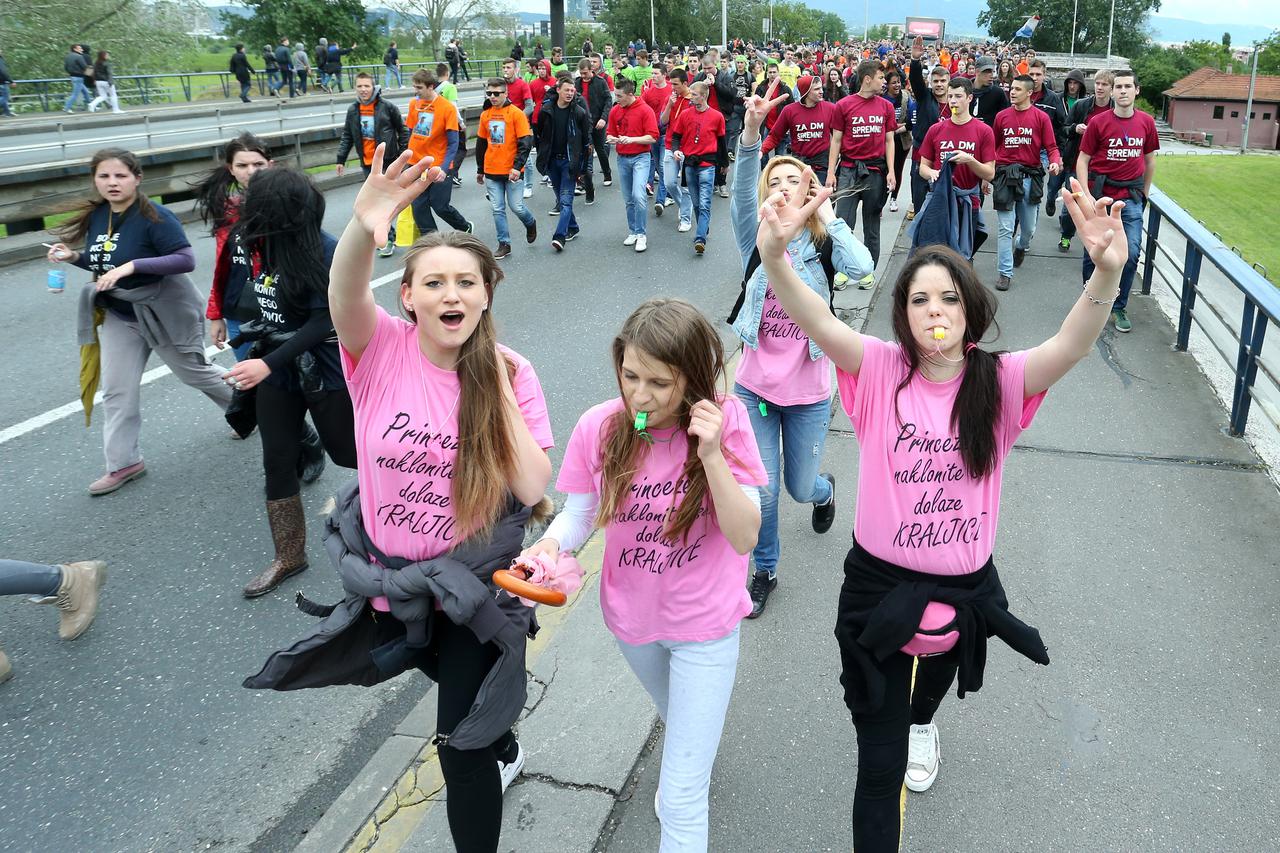 Vise od sedam tisuca maturanata zadnji dan škole slavit će na Bundeku