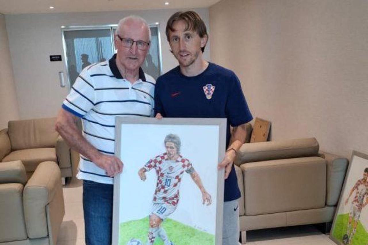 Čedo Paić i Luka Modrić