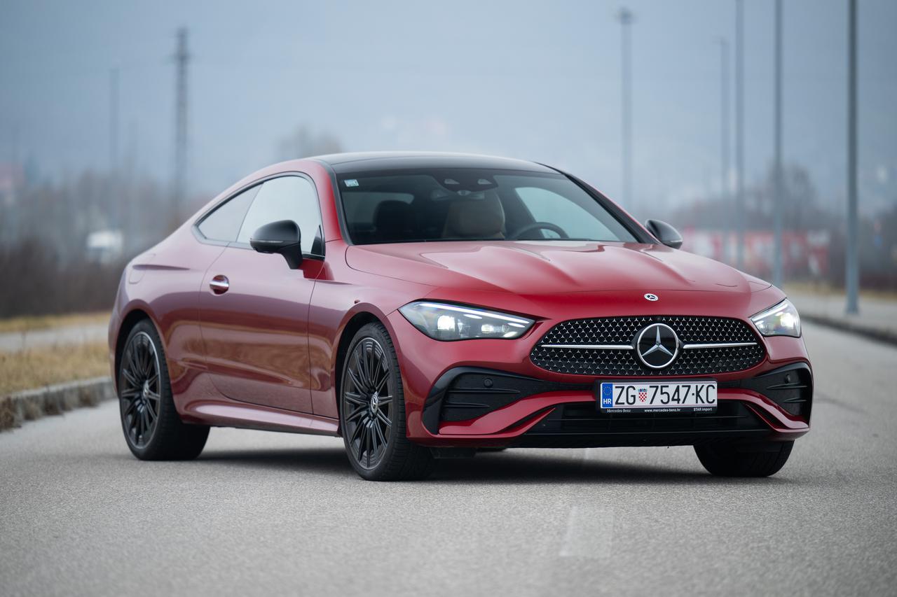 Zagreb: Test automobila Mercedes CLE 220d Coupe