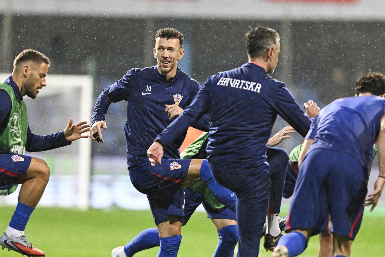 Podgorica: Ivanu Perišiću današnja utakmica je ujedno i 150. nastup za hrvatsku reprezentaciju